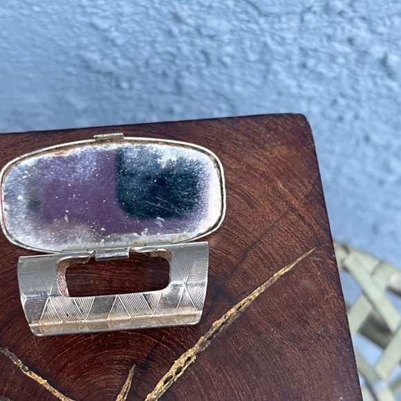 Vintage Lipstick Holder or Statement with mirror Rococo style - Picture 7 of 10